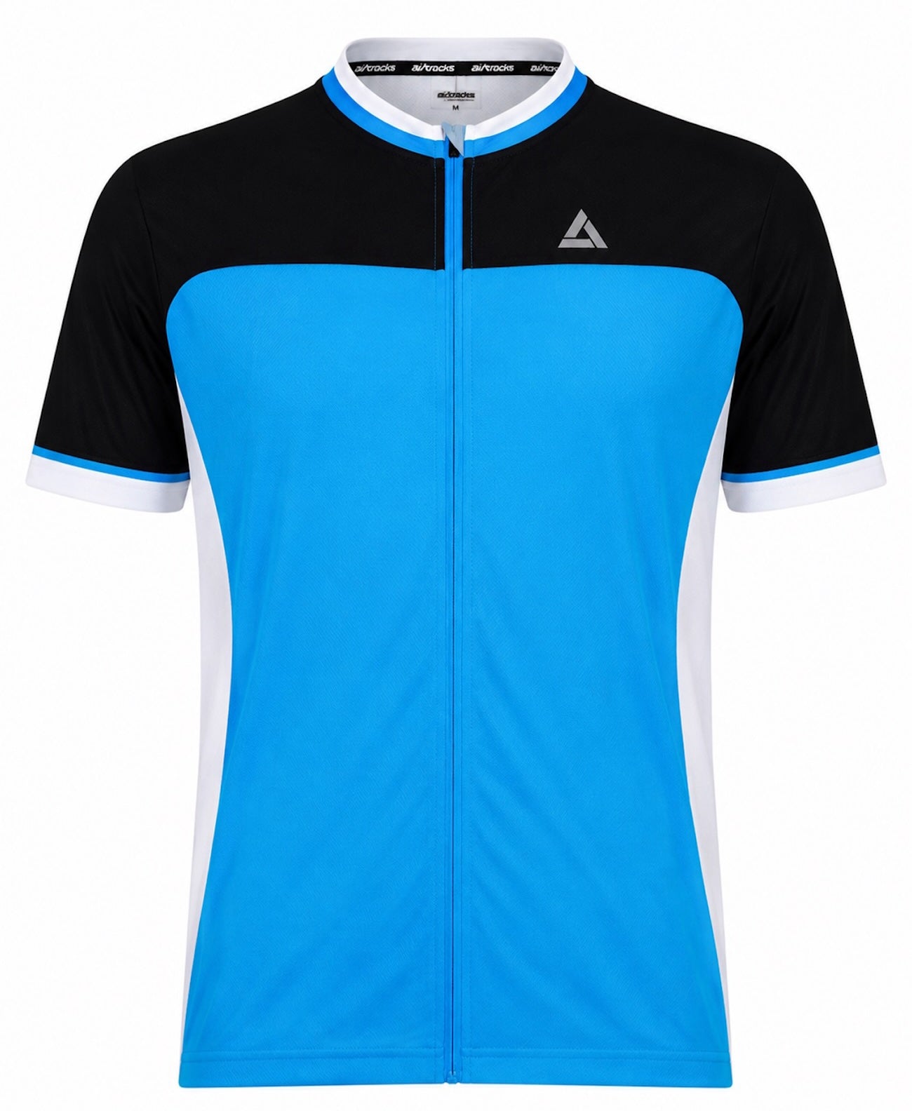 Fietsjersey met een fietsen van heren met een fietstersy van korte mouwen per T II Blue-Black