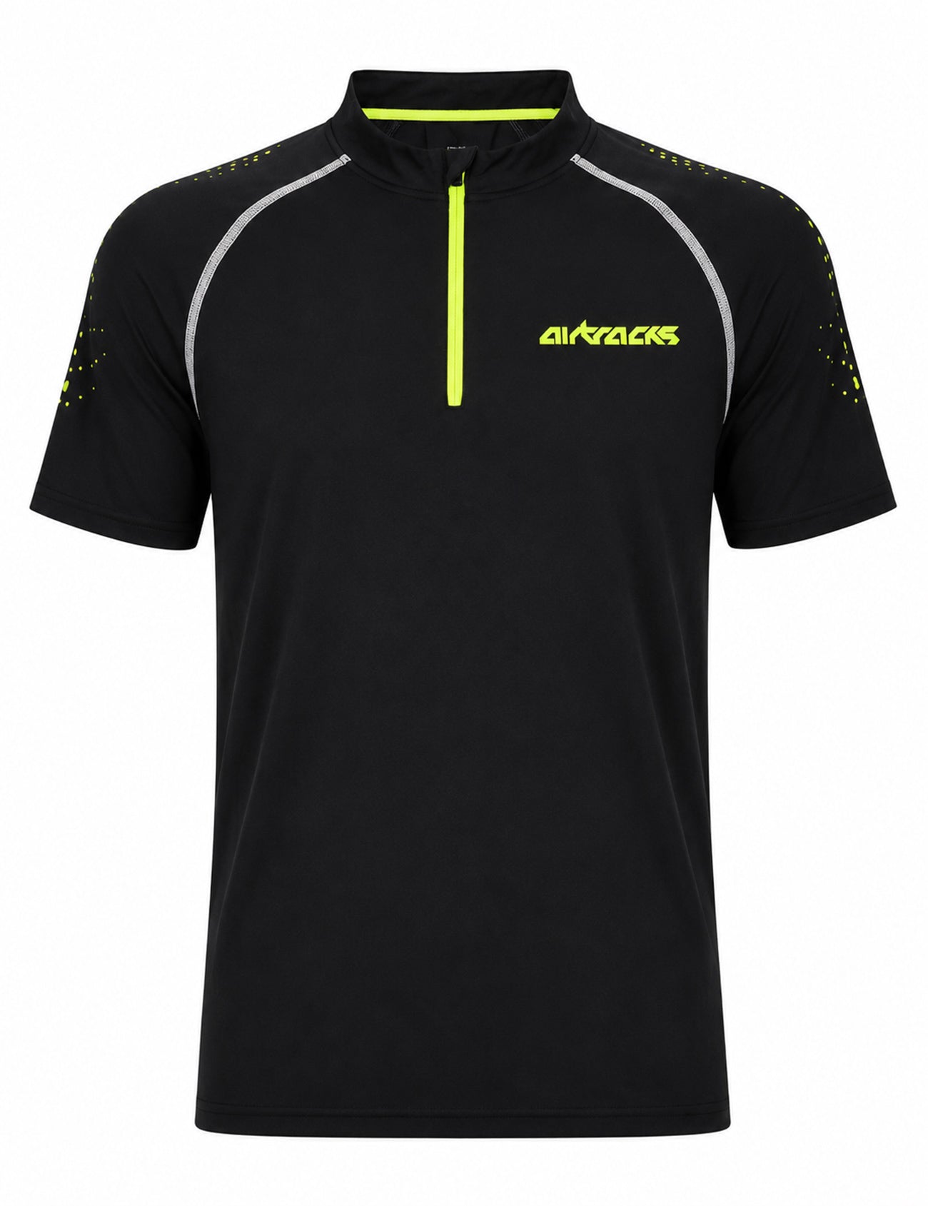 Compressie Running shirt korte arm per team zwart