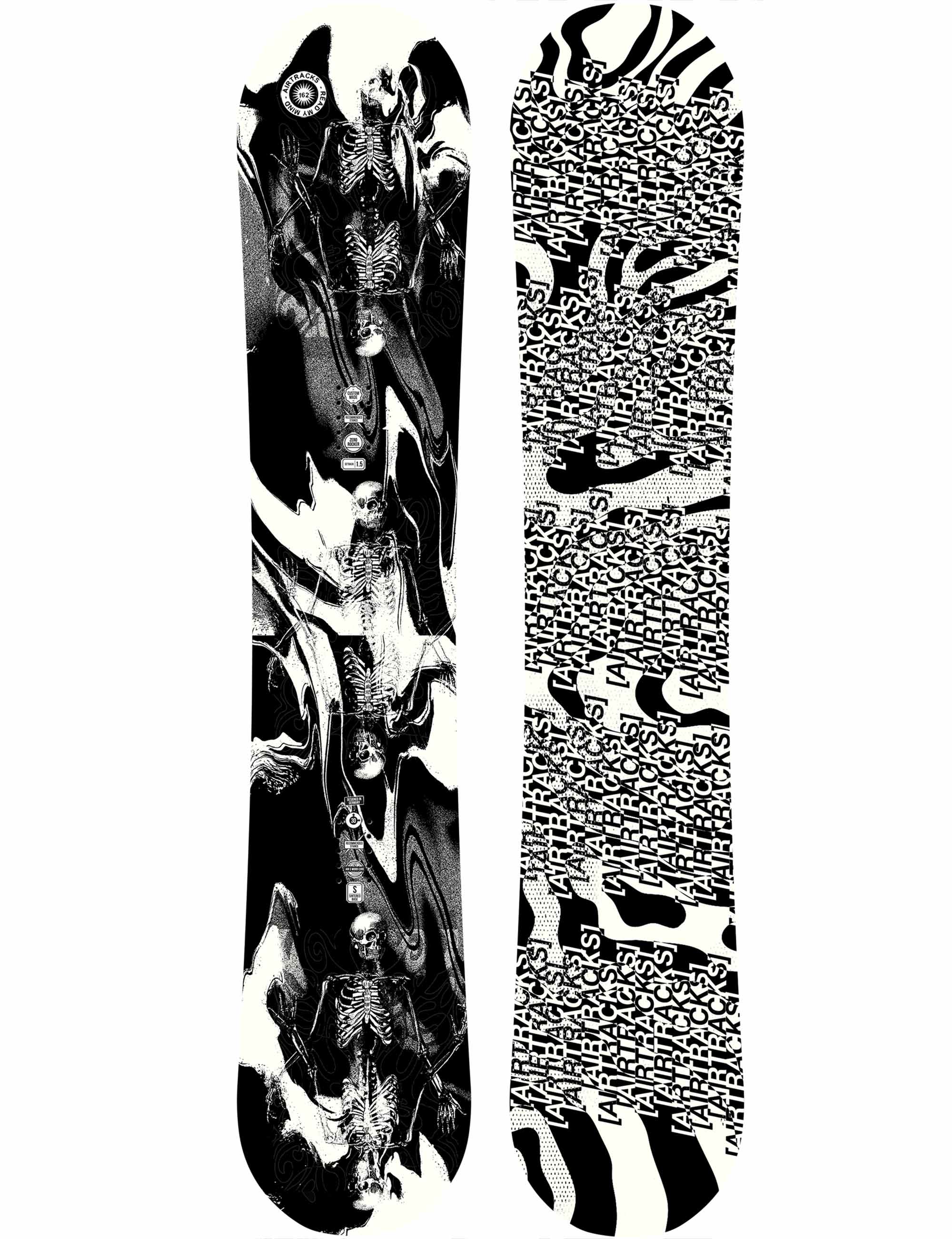 Heren snowboard READ MY MIND Hybrid Rocker Wide 