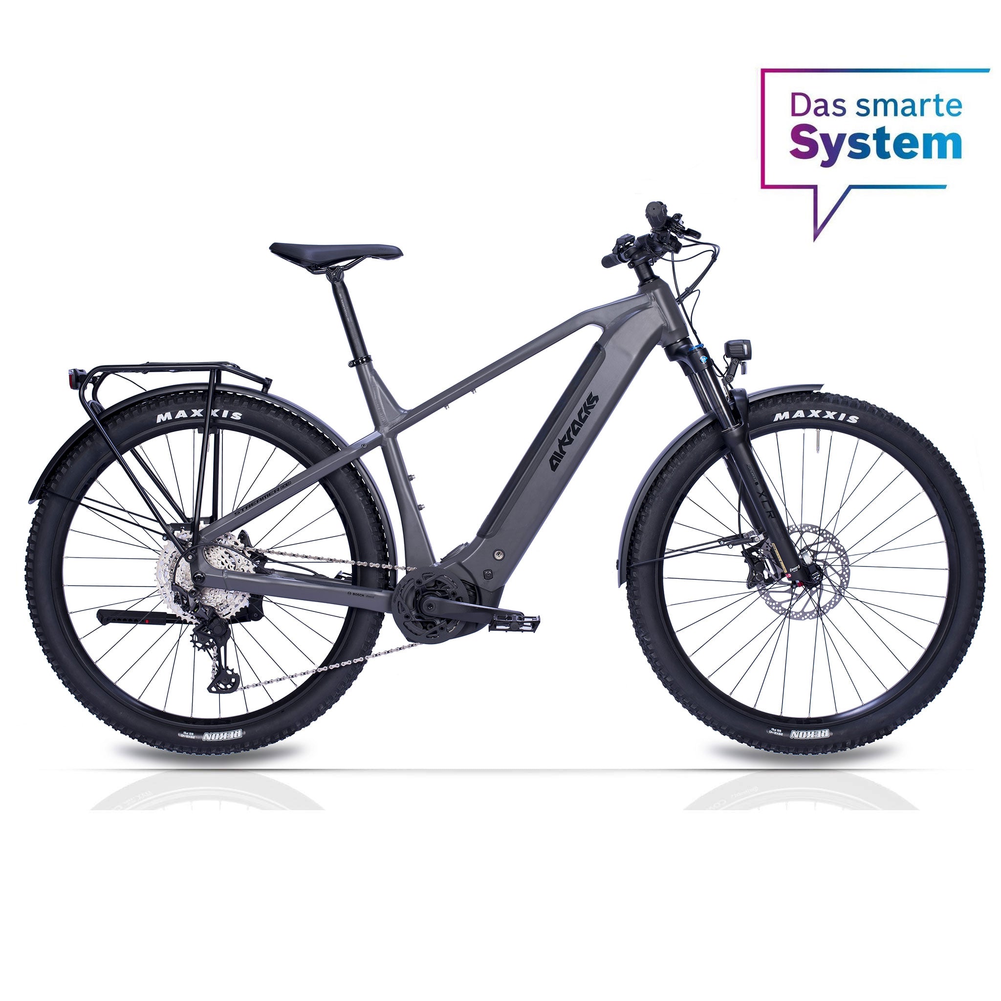 29" Men's E-SUV MTB STREAMER CX12 BOSCH PERFORMANCE LINE CX (GEN 5) Smart System POWERTUBE 800 Wh 12 x GANG SHIMANO XT RD-M8100 SGS Black 