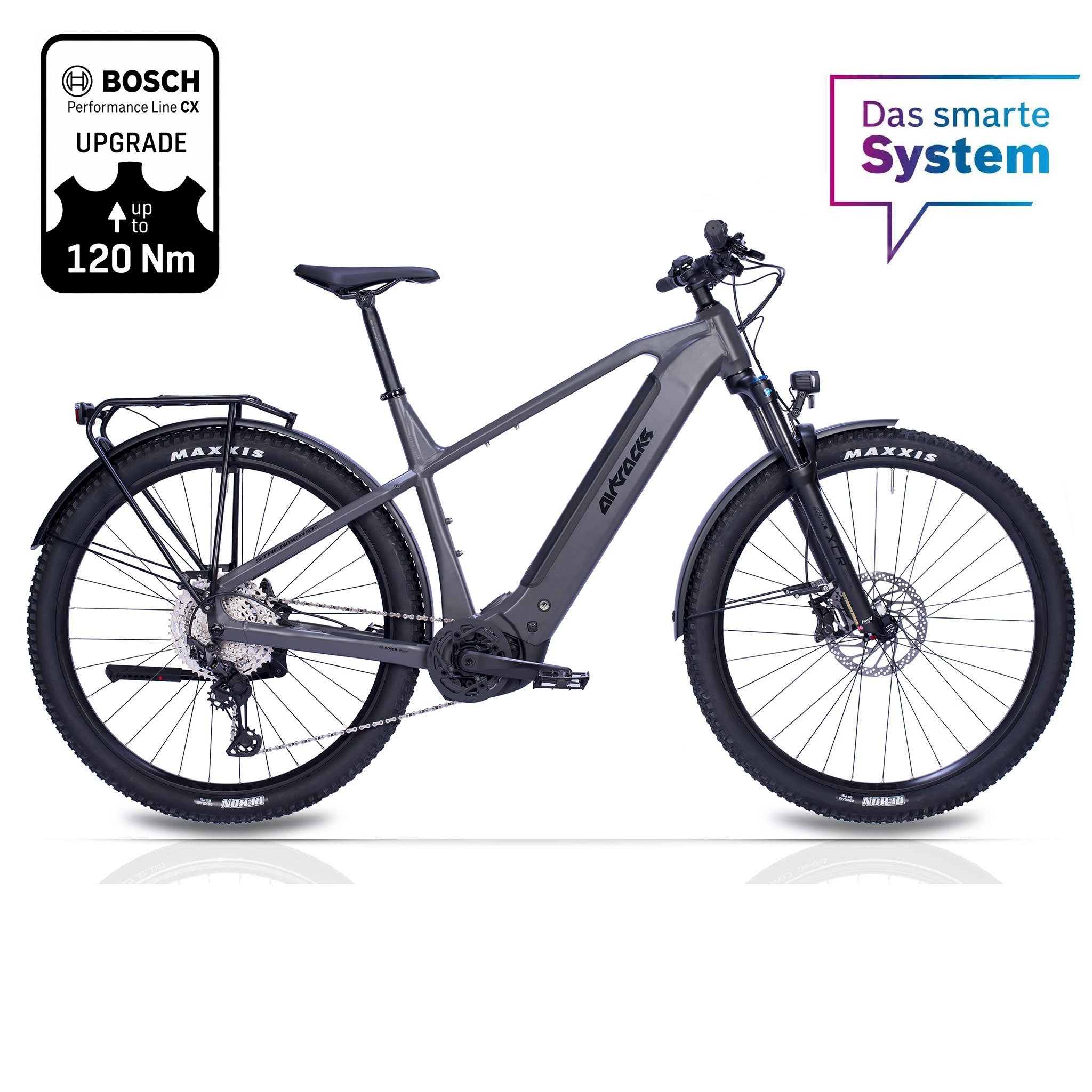 29" Herren E-BIKE SUV MTB STREAMER CX12 BOSCH PERFORMANCE LINE CX GEN 5 (120 Nm) Smart System POWERTUBE 800 Wh 12 x GANG SHIMANO XT RD-M8100 SGS